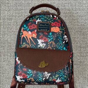 Loungefly Disney Parks Bambi Floral Mini Backpack